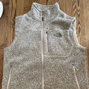 North Face Vest, Men’s XL, Grey, Fleece